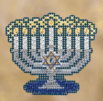 Набор для вышивания "Menorah • Менора" Mill Hill MH181833