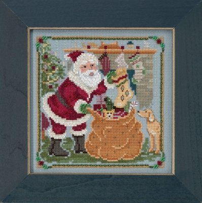 Набор для вышивания "The  A Jolly Old Elf • Веселый старый эльф" Mill Hill MH171833