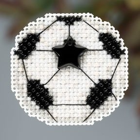 Набор для вышивания "Soccer Ball • Футбольный мяч" Mill Hill MH183201