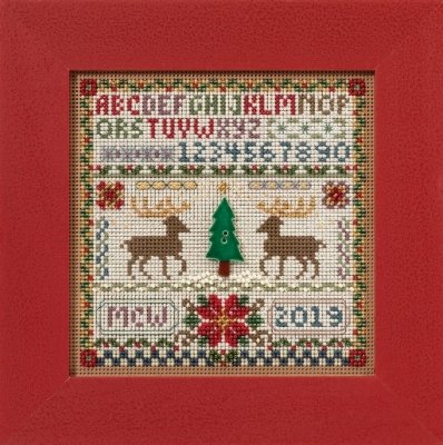 Набор для вышивания "Holiday Sampler • Праздничный сэмплер" Mill Hill MH141633