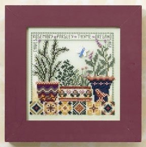 Набор для вышивания "Herb Garden • Травяной сад" Mill Hill MH148104