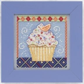 Набор для вышивания "Vanilla Cupcake • Ванильный кекс" Mill Hill MH141101