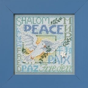 Набор для вышивания "World Peace • Мир во всем Мире" Mill Hill MH142304