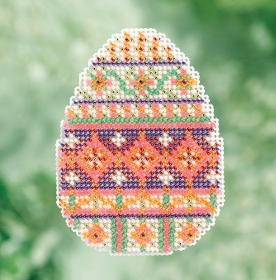 Набор для вышивания "Trellis Egg • Яйцо" Mill Hill MH181715