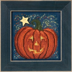 Набор для вышивания "Midnight Pumpkin • Полуночная тыква" Mill Hill MH143206