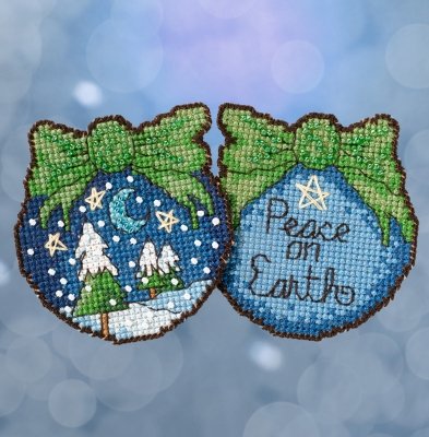 Набор для вышивания "Peace on Earth • Мир на Земле" Mill Hill ST181714