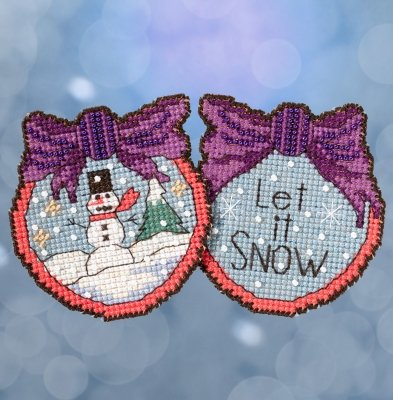 Набор для вышивания "Let it Snow • Пусть снежит" Mill Hill ST181715