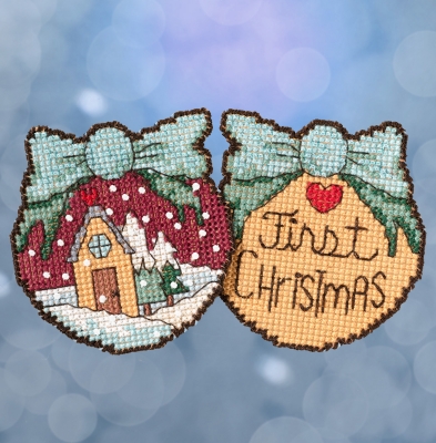 Набор для вышивания "First Christmas • Первое Рождество" Mill Hill ST181716