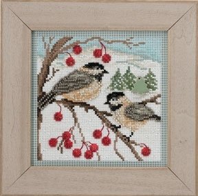 Набор для вышивания "Chickadee • Синички" Mill Hill MH143303