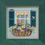 Набор для вышивания "Window Box • Оконный вазон" Mill Hill MH145104