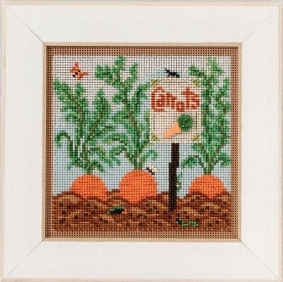 Набор для вышивания "Carrot Garden • Морковный сад" Mill Hill MH141711