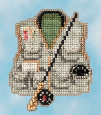Набор для вышивания "Fishing Vest • Рыболовный жилет" Mill Hill MH181614
