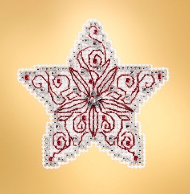 Набор для вышивания "Filigree Star • Филигранная звезда" Mill Hill MH181932