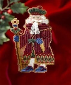 Набор для вышивания "Avignon Santa • Авиньйонский Санта" Mill Hill