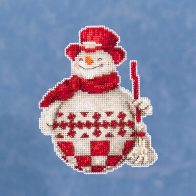 Набор для вышивания "Nordic Snowman • Скандинавский снеговик" Mill Hill