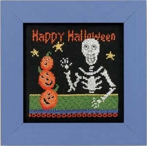 Набор для вышивания "Happy Skeleton • Счастливый скелет" Mill Hill