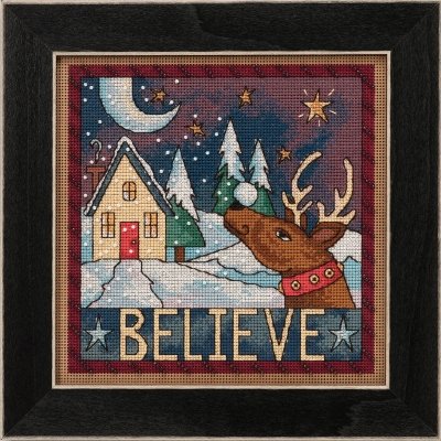 Набор для вышивания "Believe • Верить" Mill Hill