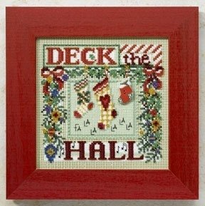 Набор для вышивания "Deck The Hall • Украсить Холл" Mill Hill