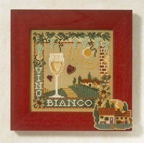 Набор для вышивания "Vino Bianco • Белое вино" Mill Hill