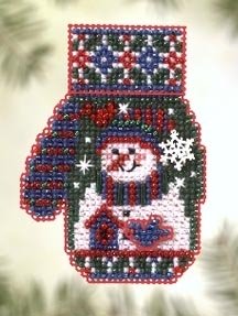 Набор для вышивания "Snowman's Garden • Сад Снеговика" Mill Hill