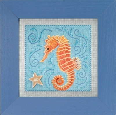 Набор для вышивания "Seahorse • Морской конек" Mill Hill