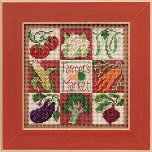Набор для вышивания "Farmer's Market • Фермерский рынок" Mill Hill