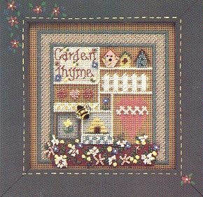 Набор для вышивания "Garden Thyme • Садовый тимьян" Mill Hill