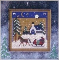 Набор для вышивания "Sleigh Ride • Поездка на санях" Mill Hill