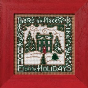Набор для вышивания "Home for the Holidays • Дом для праздников" Mill Hill