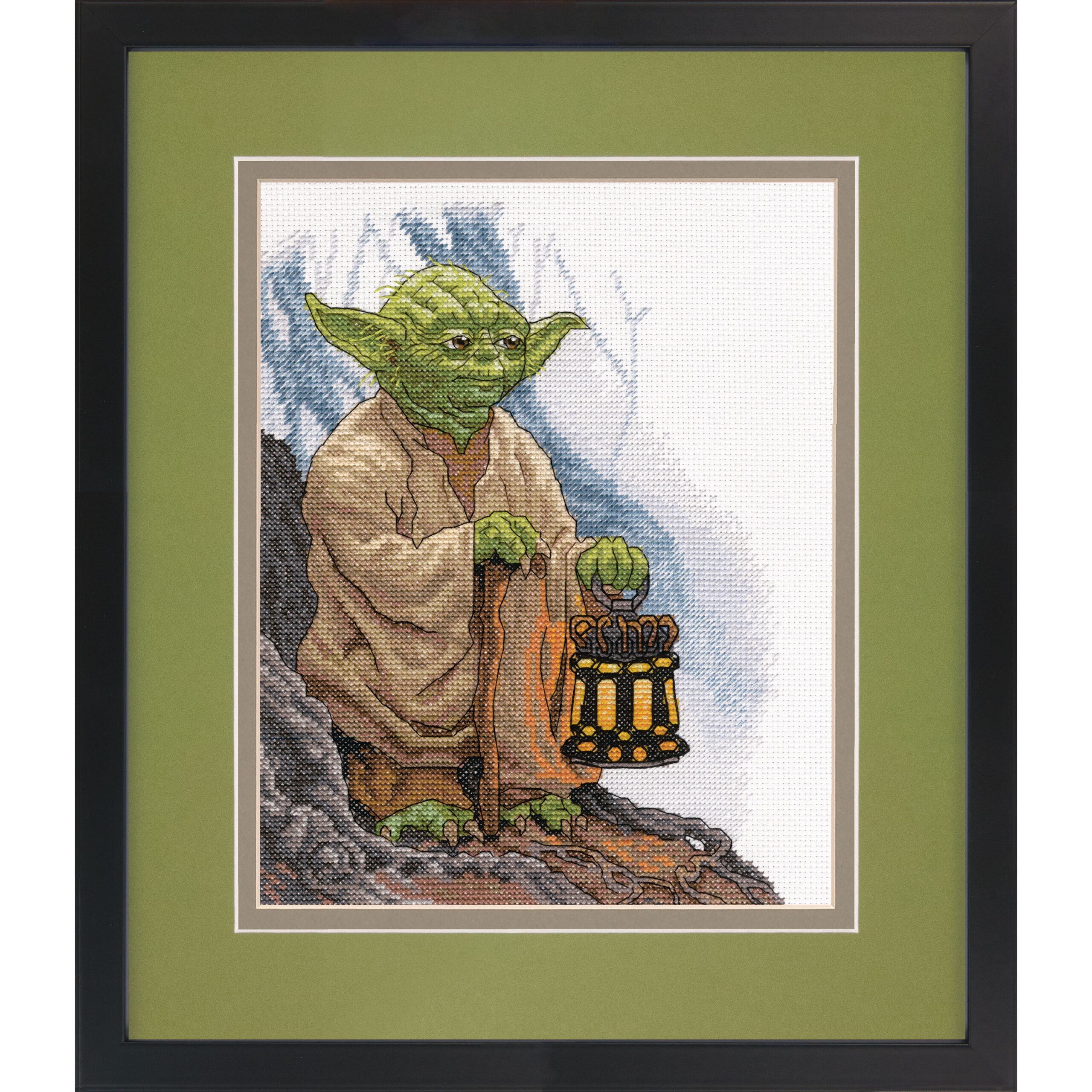 70-35392 Набір для вишивання хрестом "Star Wars Yoda - Зоряні Війни Йода" DIMENSIONS