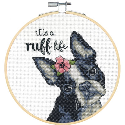 72-76108 Набор для вышивания крестом "Ruff Life • Cобачья жизнь" DIMENSIONS