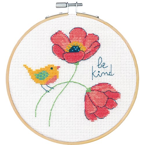72-75979 Набор для вышивания крестом "Be Kind • Будь добрим" DIMENSIONS