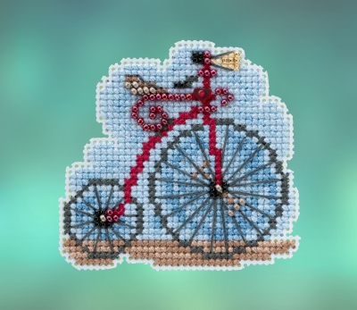 Набор для вышивания "Vintage Bicycle • Винтажный велосипед" Mill Hill MH182011