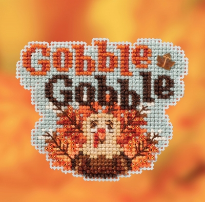Набор для вышивания "Gobble, Gobble • Грызь, грызь" Mill Hill MH182022