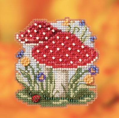 Набор для вышивания "Red Cap Mushroom • Гриб с красной шляпой" Mill Hill MH182024