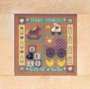 Набор для вышивания "Baby Sampler • Детский сэмплер" Mill Hill MHCB120