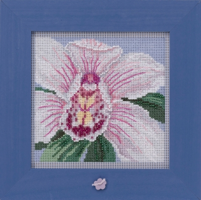 Набор для вышивания "White Orchid • Белая орхидея" Mill Hill MH142014