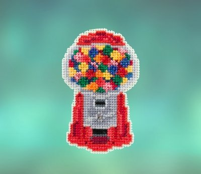 Набор для вышивания "Gumball Machine • Апарат со жвачками" Mill Hill MH182014