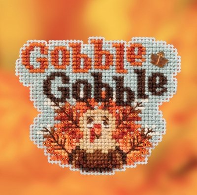 Набор для вышивания "Gobble, Gobble • Грызь, грызь" Mill Hill MH182022