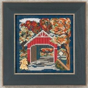 Набор для вышивания "Covered Bridge • Крытый мост" Mill Hill MH142201