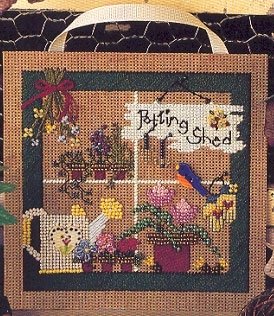 Набор для вышивания "Potting Shed • Лейка" Mill Hill MHCB64