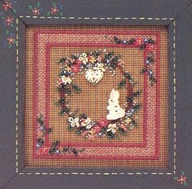 Набор для вышивания "Spring Wreath • Весенний венок" Mill Hill MHCB80