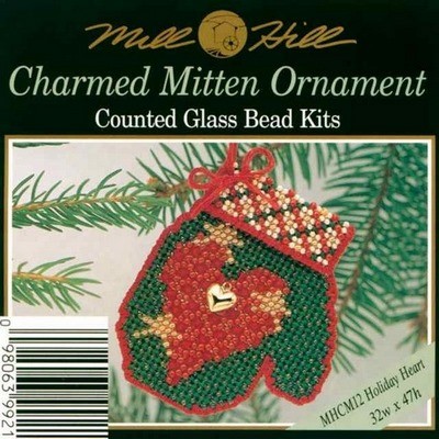 Набор для вышивания "Holiday Heart • Перчатка" Mill Hill MHCM12
