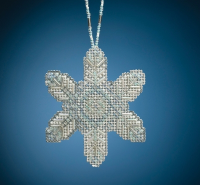 MH212013 Набор для вышивания "Opal Ice Snowflake • Ледяная снежинка" Mill Hill
