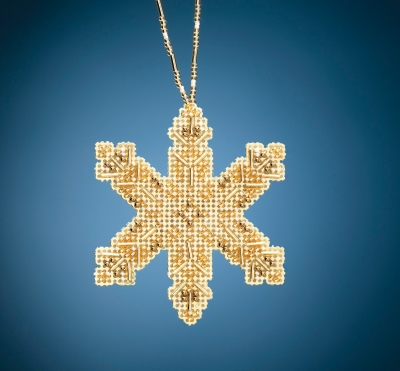 MH212014 Набор для вышивания "Victorian Snowflake • Викторианская снежинка" Mill Hill