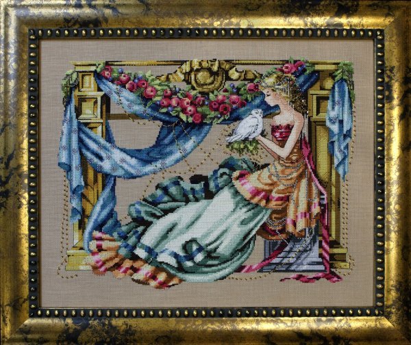 Схема "Athena – Goddess Of Wisdom • Афина - Богиня Мудрости" Mirabilia Designs MD97