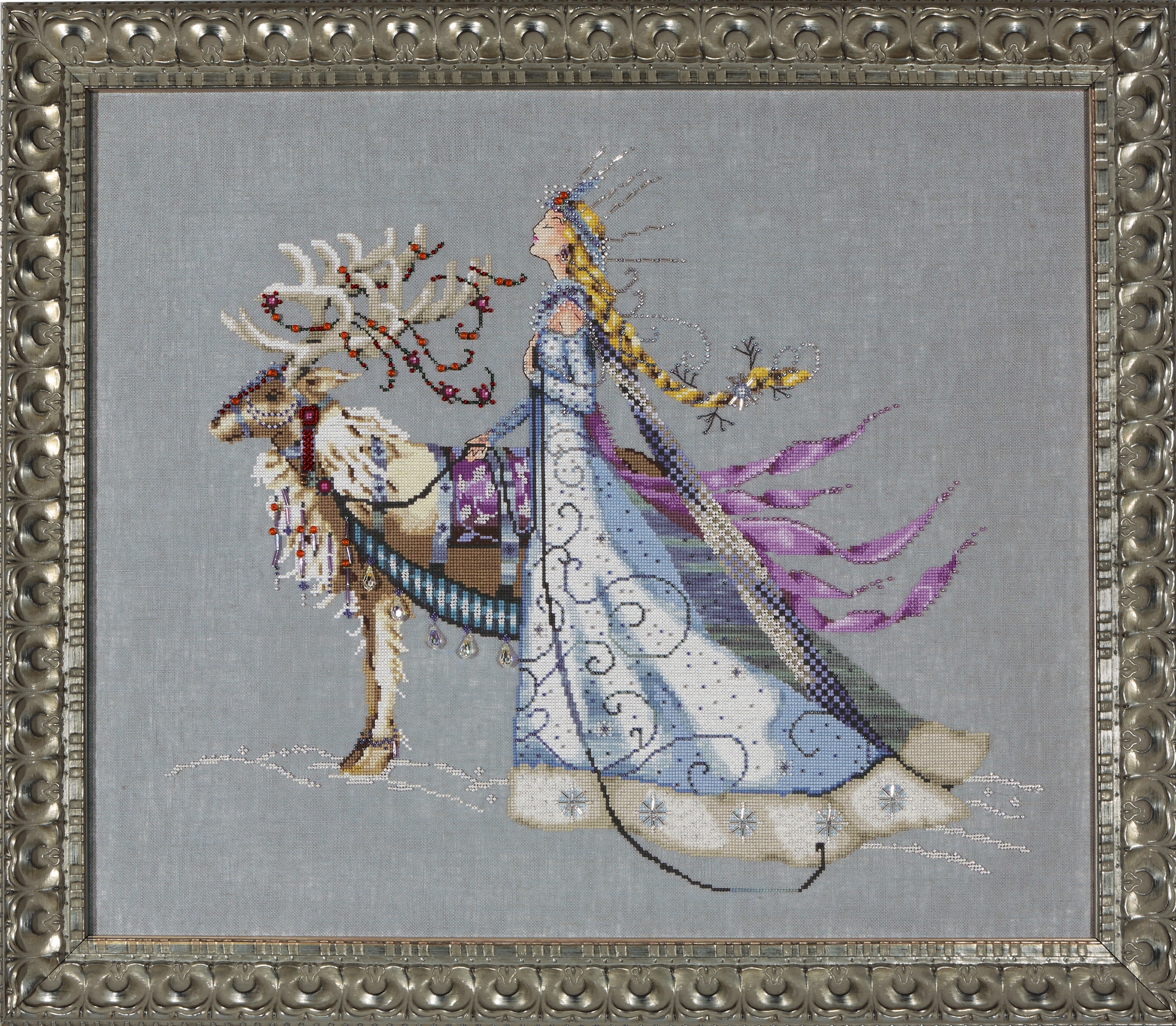 Схема "The Snow Queen • Снеговая Королева" Mirabilia Designs MD143