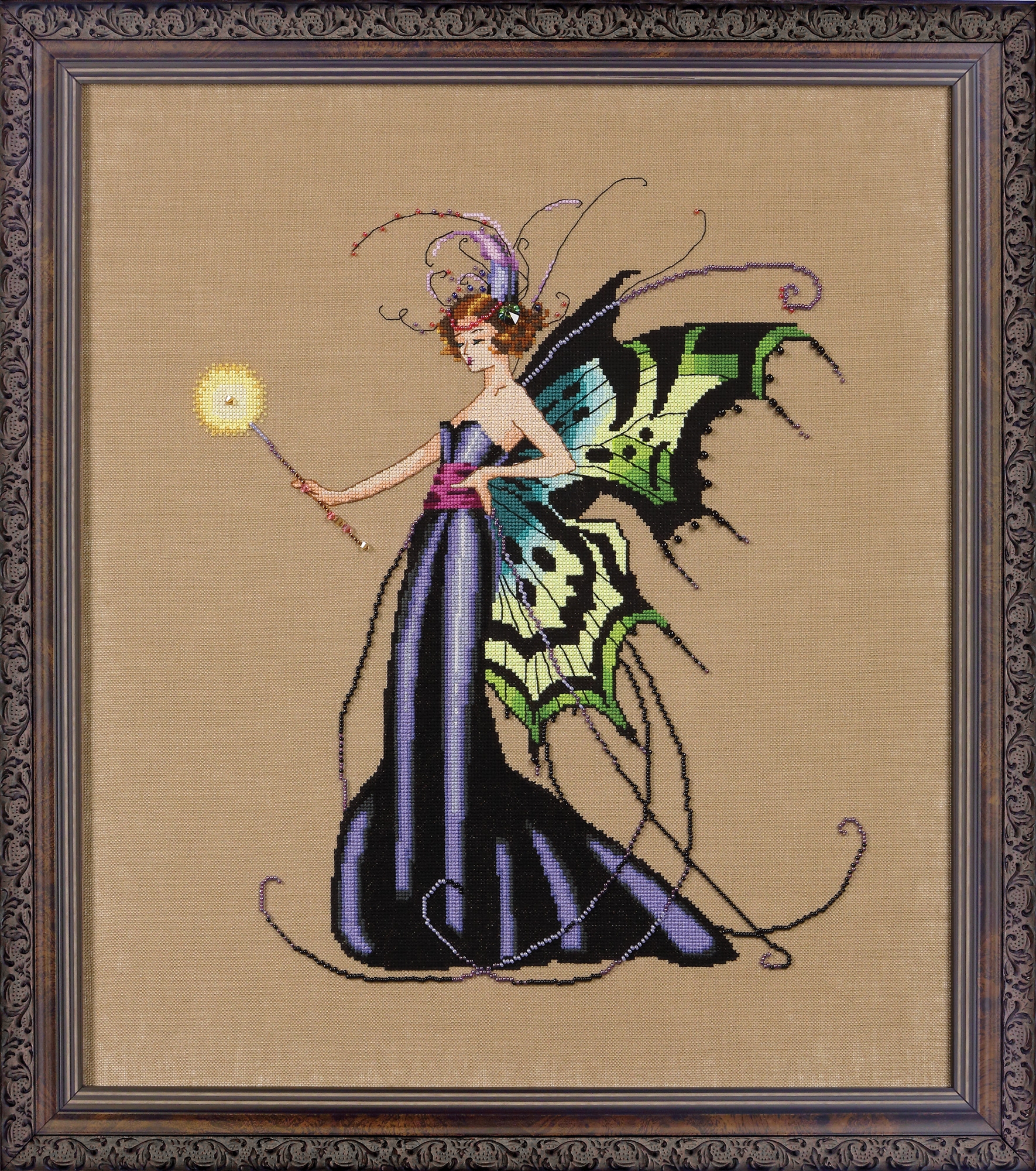Схема "August Peridot Fairy • Фея Перидота" Mirabilia Designs MD122