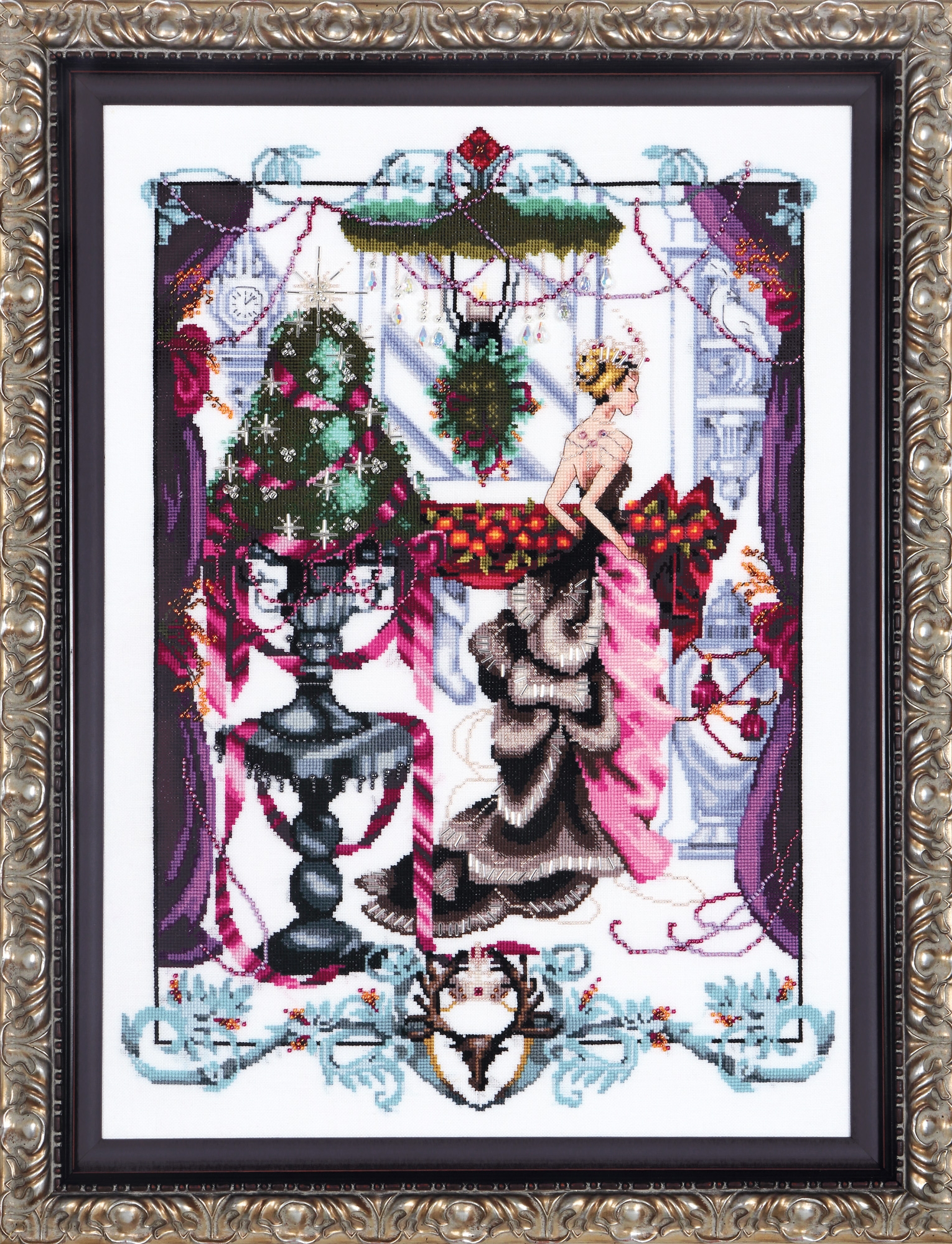 Схема "Christmas in London • Рождество в Лондоне" Mirabilia Designs MD136
