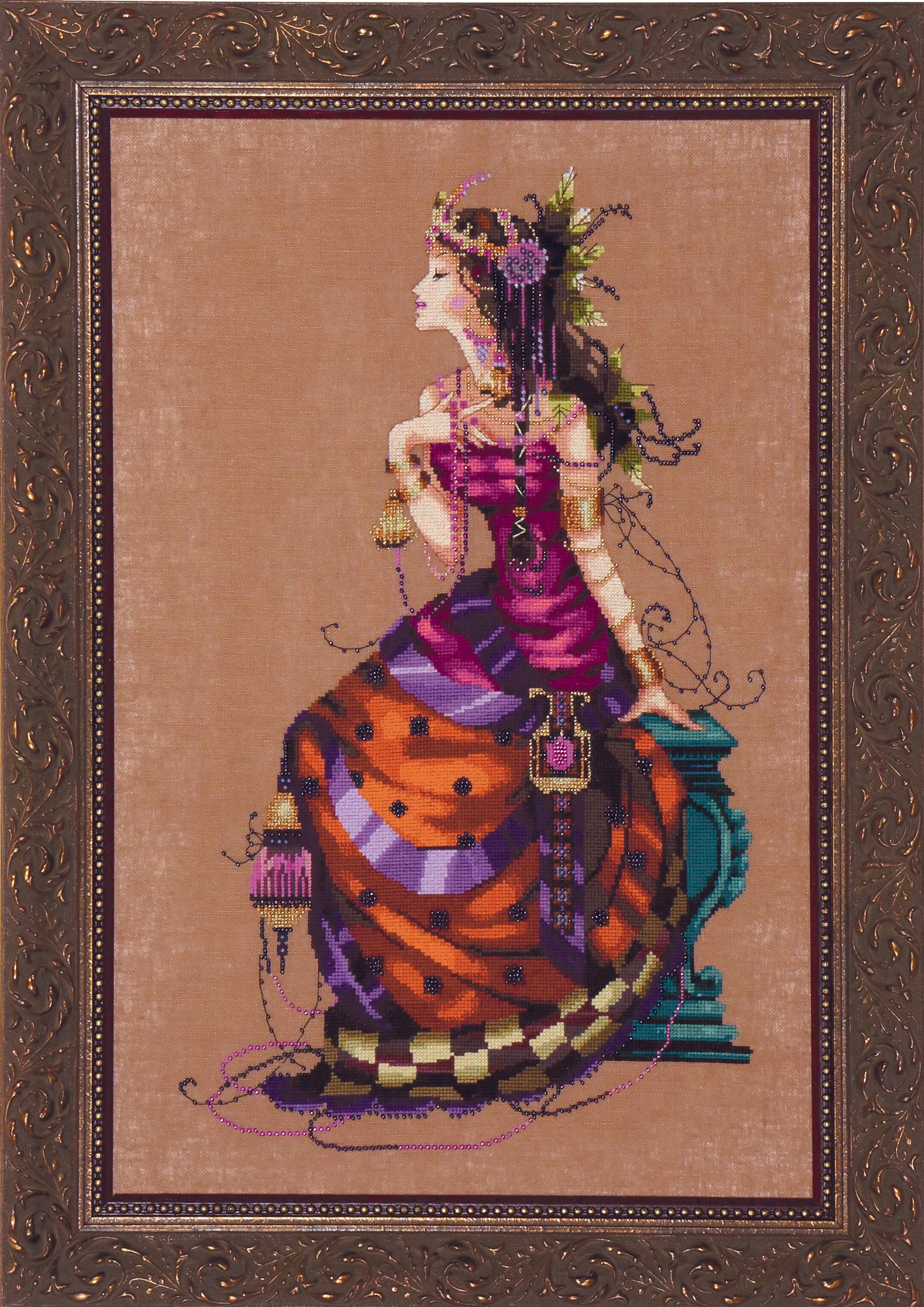 Схема "The Gypsy Queen • Цыганская Королева" Mirabilia Designs MD142